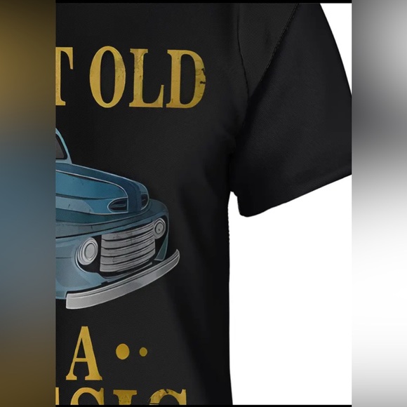 ‼️‼️CLEARANCE-Men's Car Graphic Print T-shirt, - Picture 6 of 6